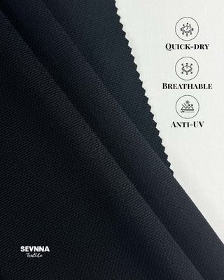 Alternatif Kain Bertekstur untuk Renang 81% Nilon Daur Ulang 19% Spandex untuk Pakaian Renang Ramah Lingkungan