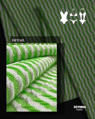 Alternatif Kain Bertekstur Renang 245gsm untuk Perlindungan Matahari dan UPF 50