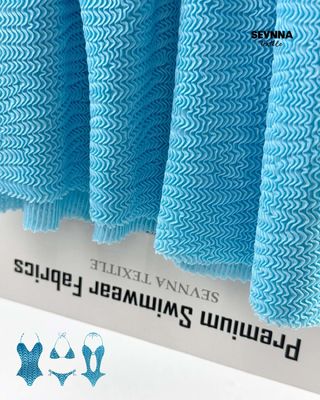 Kain Rajut Ganda Poliester Daur Ulang 270gsm dengan Spandex