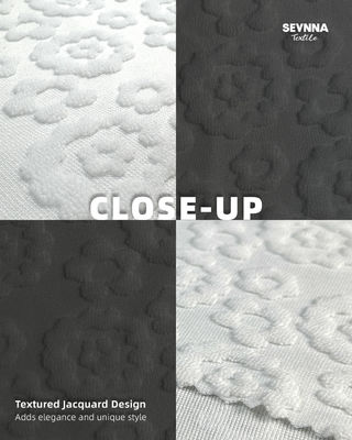 Kain renang bertekstur 95% Polyester Daur Ulang Tahan Klorin Tinggi