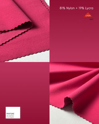 Kain Lycra Stretch Ringan 81 Nilon 19 Lycra 215gsm