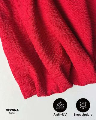 Kain Stretch Leggings berkualitas tinggi dengan lebar 135cm terbuat dari poliester daur ulang dan spandeks