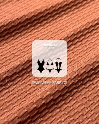 Kain Renang Bertekstur Premium dengan Lebar 130cm, Berat 250gsm, dan Komposisi Nilon Daur Ulang untuk Pakaian Renang Berkinerja Tinggi