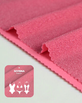 Kain Pakaian Renang Ramah Lingkungan dengan Lebar 150cm Lurex Perak dan Bersertifikasi GRS untuk Pakaian Renang Berkelanjutan