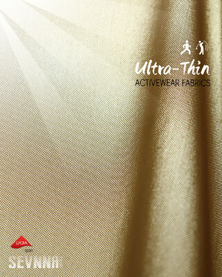 Ringan 135gsm Stretch Lycra Kain dengan lebar 158cm dan 45% Nylon + 55% Lycra Komposisi untuk kenyamanan superior