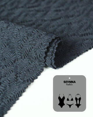 215gm Kain Baju Renang Daun Daur Ulang Ramah Lingkungan yang Berkelanjutan untuk Baju Renang yang awet