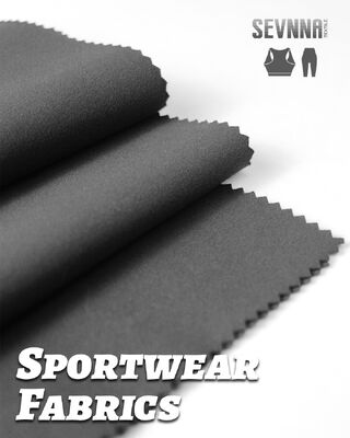 Kain Lycra Soft Stretch dengan elastisitas tinggi dan pilihan warna khusus untuk pakaian atletik dan kasual