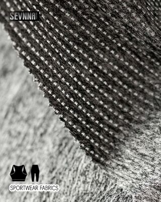 Soft Stretch Leggings Kain dengan elastisitas tinggi dan sifat pengendalian kelembaban Ideal untuk pakaian olahraga dan sehari-hari