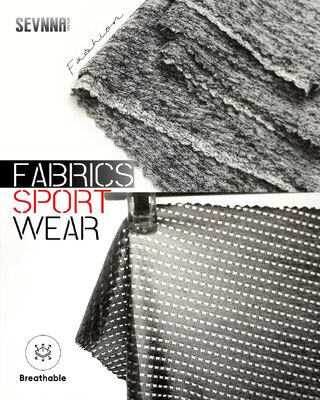 Soft Stretch Leggings Kain dengan elastisitas tinggi dan sifat pengendalian kelembaban Ideal untuk pakaian olahraga dan sehari-hari