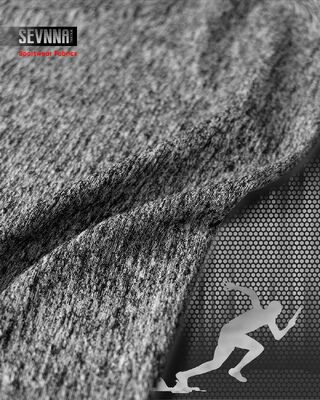 Soft Stretch Leggings Kain dengan elastisitas tinggi dan sifat pengendalian kelembaban Ideal untuk pakaian olahraga dan sehari-hari