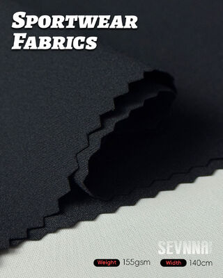 Kain lari dengan peregangan 4 arah, perlindungan matahari UPF 50+ dan pengeringan cepat untuk pakaian aktif berkinerja tinggi