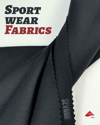 Good Breathability Stretch Lycra Fabrics with Moisture Wicking and High Elasticity for Activewear and Yoga Pants