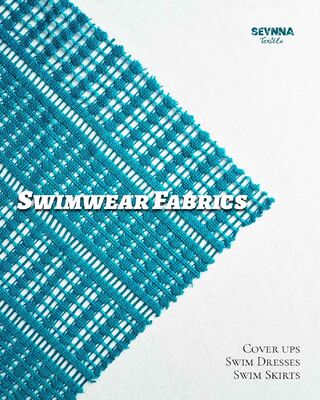 Kain Rajut Ganda Gaya Jacquard 160gsm dengan Nilon Daur Ulang untuk Pakaian yang Tahan Lama dan Nyaman