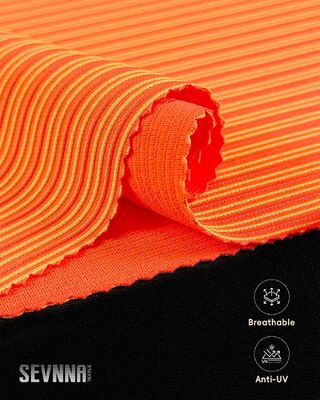 Kain Rajut Activewear dengan Tingkat Pernapasan Tinggi dan Cepat Kering dengan Serat Nilon Daur Ulang untuk Pakaian Atletik