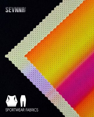 Kain Lari 180Gsm dengan Teknologi Anti-bau dan Jaring Bernapas untuk Pakaian Aktif Berkinerja Tinggi