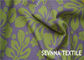 Desain Bunga Daur Ulang Kain Lycra Kain Disesuaikan Rajutan Warp Knitting