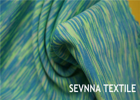 Warna Blok Nylon Dan Kain Spandex, Jacquard Bertekstur Kain Spandex Tahan Air