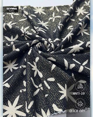 Kain Pakaian Renang Ramah Lingkungan 170gsm Cepat Kering Tahan Klorin Ringan untuk Pakaian Renang Berkelanjutan