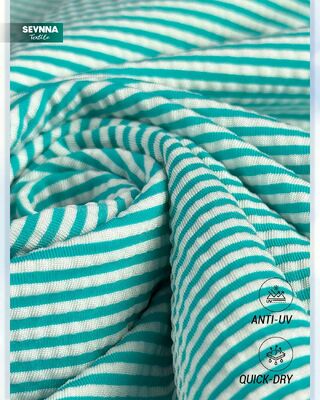 Kain Renang Daur Ulang 180gsm yang Bernapas dan Cepat Kering untuk Produksi Pakaian Renang Berkelanjutan