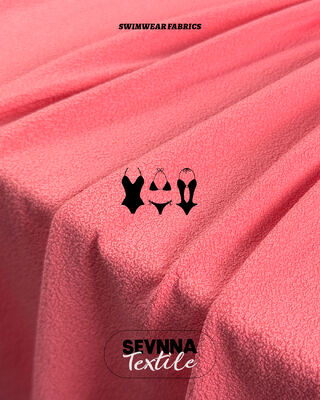 Kain Nilon Spandex Anak Lebar 120cm Berat 230gsm dan Ketahanan Luntur Warna Grade 3-5 untuk Pakaian Renang dan Pakaian Aktif