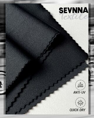Kain Lycra Peregangan Elastisitas Tinggi dengan Penyerap Kelembapan dan Perlindungan UV untuk Pakaian Aktif