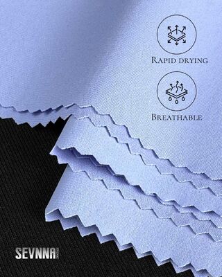 Pernafasan Kelembaban Wicking Activewear Kain rajutan Mesin Bisa dicuci untuk pakaian olahraga