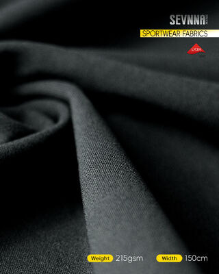 230GSM UPF 50+ Penyerapan Kelembapan NILIT Nylon 6.6 Lycra Fabric untuk Activewear SP7467
