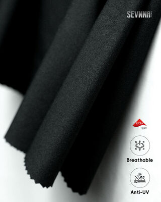 230GSM UPF 50+ Penyerapan Kelembapan NILIT Nylon 6.6 Lycra Fabric untuk Activewear SP7467