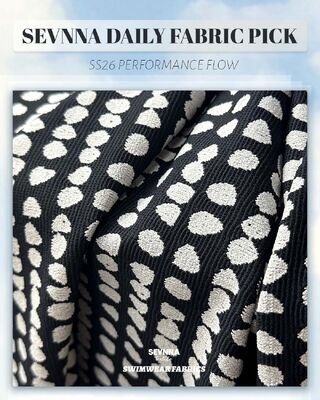 Polyester 9 Spandex 54 Recycled Nylon 37 Recycled Recycled Swimwear Fabric 135m Width Durable Eco Fabric for Swimwear Production