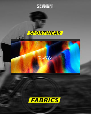260gsm Ketahanan Warna Kain Spandex Polyester 2-5 Grade dengan Panjang Disesuaikan untuk Pakaian Aktif dan Pakaian Renang