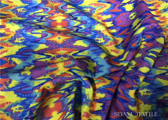 Mikro Polyester Elastan Yoga Memakai Kain Sensitif Microfibre Naungan Kusam Penuh
