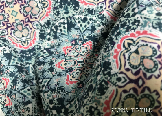 Foil Printing Kain Pakaian Renang Ramah Lingkungan Bling Berkilau Unifi Repreve Polyamide