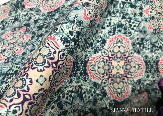 Foil Printing Kain Pakaian Renang Ramah Lingkungan Bling Berkilau Unifi Repreve Polyamide