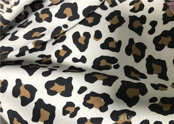 Cetak Kustom Kain Rajut Ganda Panther Dengan Sablon Basah
