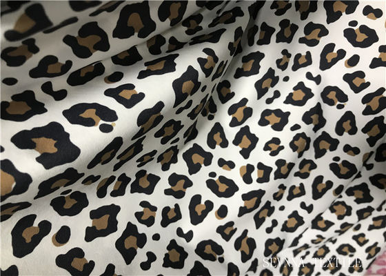 Cetak Kustom Kain Rajut Ganda Panther Dengan Sablon Basah