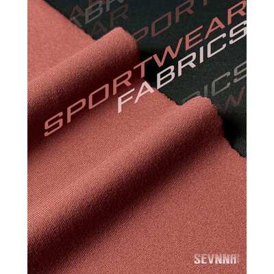 Kain Legging SP7054 SUPPLEX Spandex 320GSM UPF 50+ Bertekstur Katun