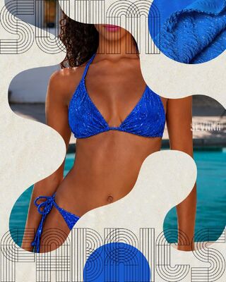 Hand Washable Lightweight Breathable Recycled Swimwear Fabric for Sustainable Swimwear Garments