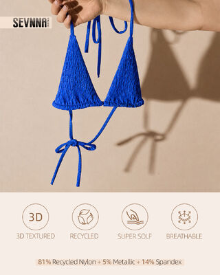 Hand Washable Lightweight Breathable Recycled Swimwear Fabric for Sustainable Swimwear Garments