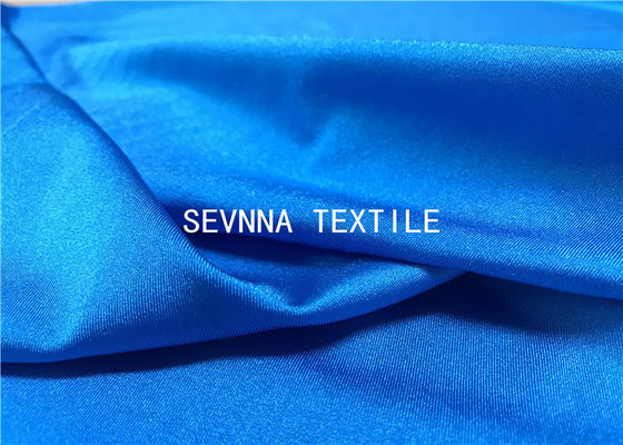 Biru Cepat Kering Kain Pakaian Renang Daur Ulang 152CM Lebar 340GSM Berat
