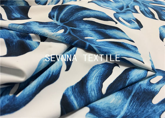 Pakan Rajutan Asam Printing Nylon Repreve Fabric Peregangan Anti Bau Eco Friendly Mode Etis