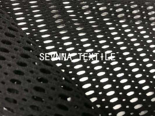 Baju Olahraga Bahan Polyester Spandex Benang Plastik Daur Ulang Olahraga Net Mesh Fashion Pakaian Menutupi Ups
