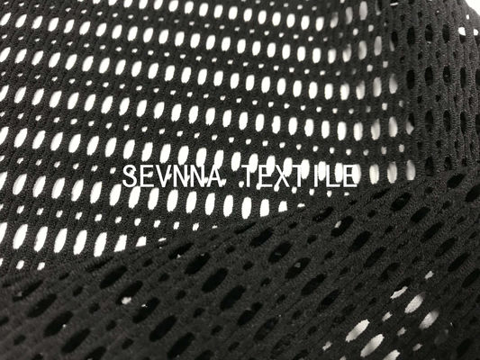 Baju Olahraga Bahan Polyester Spandex Benang Plastik Daur Ulang Olahraga Net Mesh Fashion Pakaian Menutupi Ups