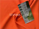 Perlindungan UV Kain Pakaian Renang Daur Ulang Spandex 4 Way Stretch Free Cut Orange Cut