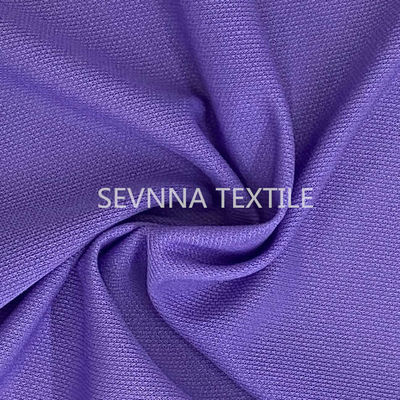 Luxe High Stretch Yoga Wear Fabric Perlindungan UV Bra Olahraga Atasan Merenggang