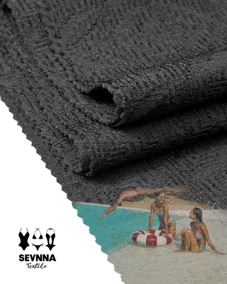Bahan Kain Tekstur Renang Alternatif dengan Pola Tekstur 390gsm di Pasar Baju Renang