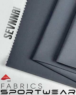 Kain Lycra Stretch Lebar 152cm dengan 72% Bahan Daur Ulang dan 28% Xtra Life Lycra