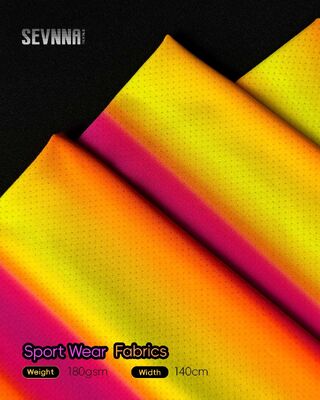 Kain Lari 180Gsm dengan Teknologi Anti-bau dan Jaring Bernapas untuk Pakaian Aktif Berkinerja Tinggi