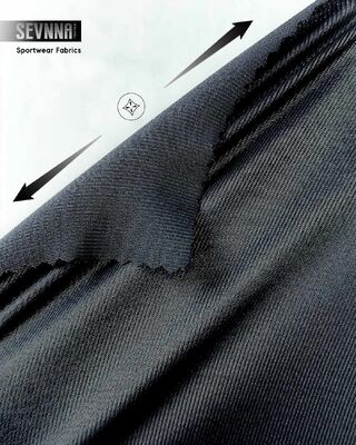 UPF 50+ Kain lari dengan 4-way Stretch dan 240 GSM untuk Tekstil Olahraga Berkinerja Tinggi