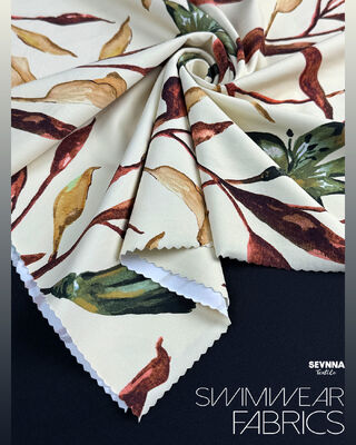 86% Nylon 14% Spandex Kain Baju Renang Daur Ulang 205gsm Unisex Bahan Baju Renang Berkelanjutan untuk Koleksi Baju Renang Ramah Lingkungan