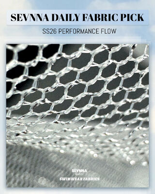 Kain pakaian renang ramah lingkungan dengan ketahanan klorin, elastisitas dua arah, dan pengeringan cepat untuk pakaian renang berkelanjutan